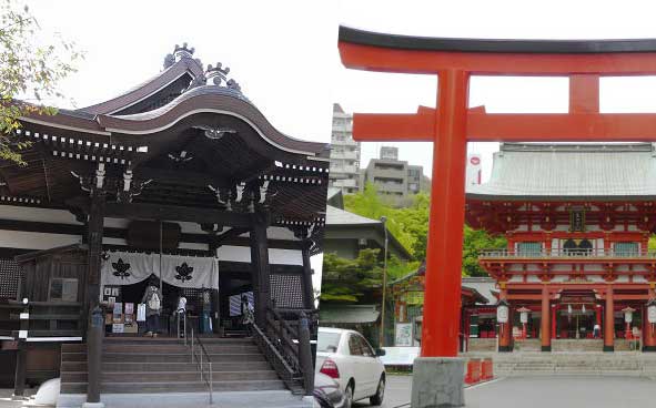 初詣 神社とお寺の違い。参拝するのはどっち？