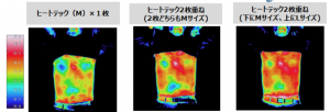 ヒートテック重ね着効果